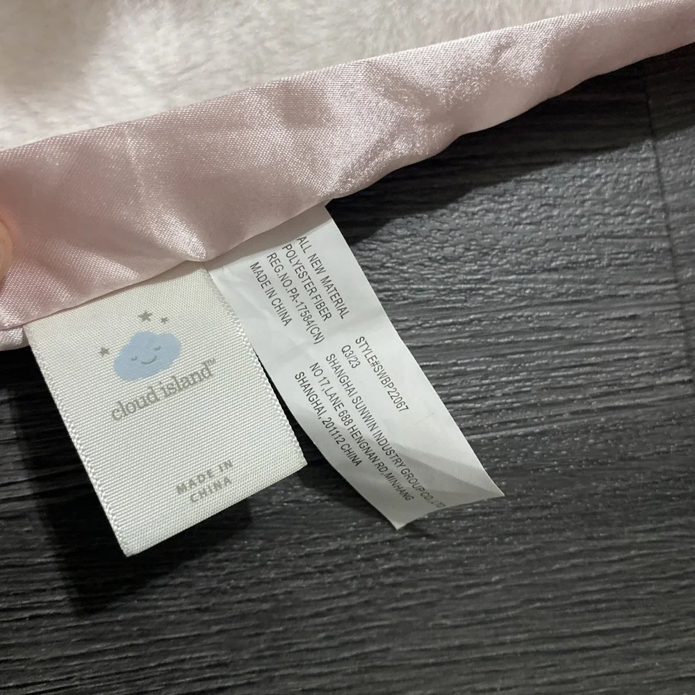 Cloud Island Unicorn Lovey Baby Security Soft Blanket Pink‎ Satin Plush 14